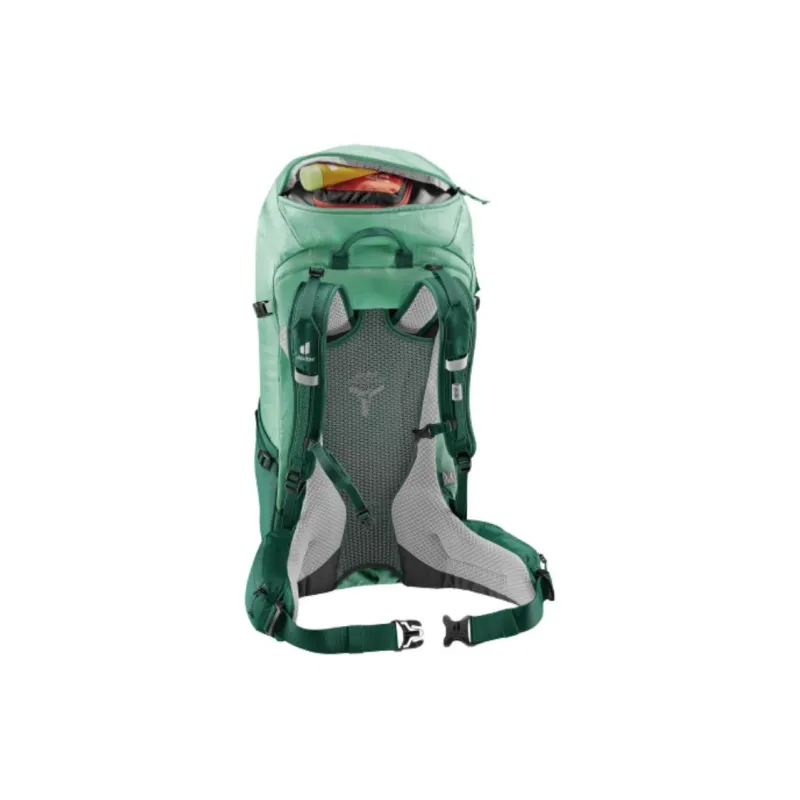 DEUTER Recycled Nylon Outdoor Hiking Bag Backpack Regular Women's Sea Green-8