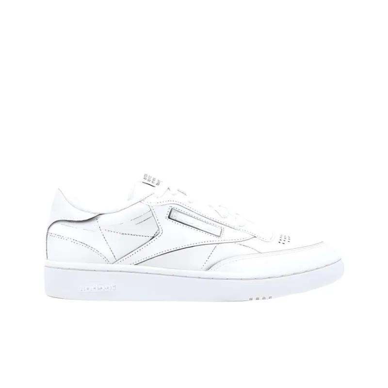Reebok x Maison Margiela Low Top Stylish Skateboarding Shoes Women's White-1
