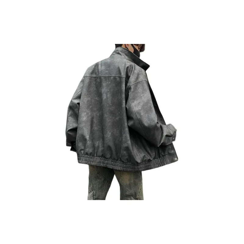 FOR FEAR THAT Leather Jacket Unisex-9
