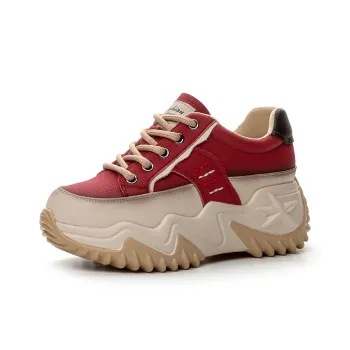 NRDROFFICIAL Anti Slip Wear Resistant Low Top Chunky Sneakers Women's