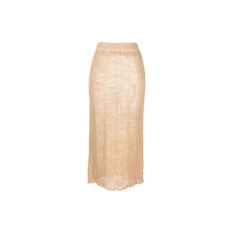 CULT GAIA Dawson Crochet knit Midi Skirt-1