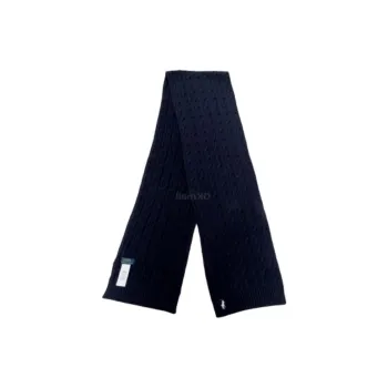 Polo Ralph Lauren Cotton Knit Scarves Men's Navy