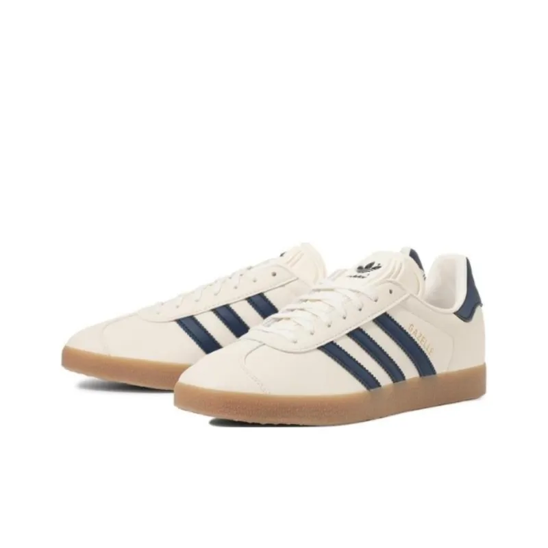 Adidas Originals Gazelle Cloud White Dark Blue Women's-1