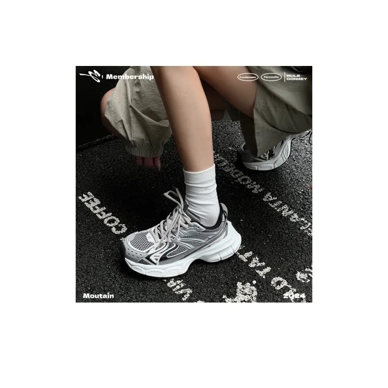 Mule Donkey Low-Top Chunky Sneakers Unisex-17