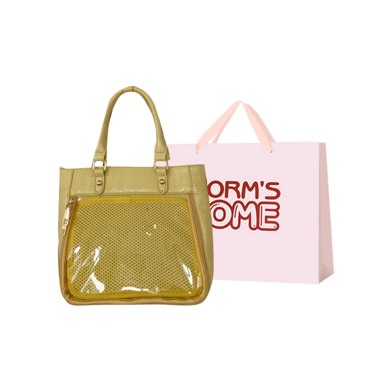 Worm's Home Artificial Leather Handbag Regular Women's Multicolor-9