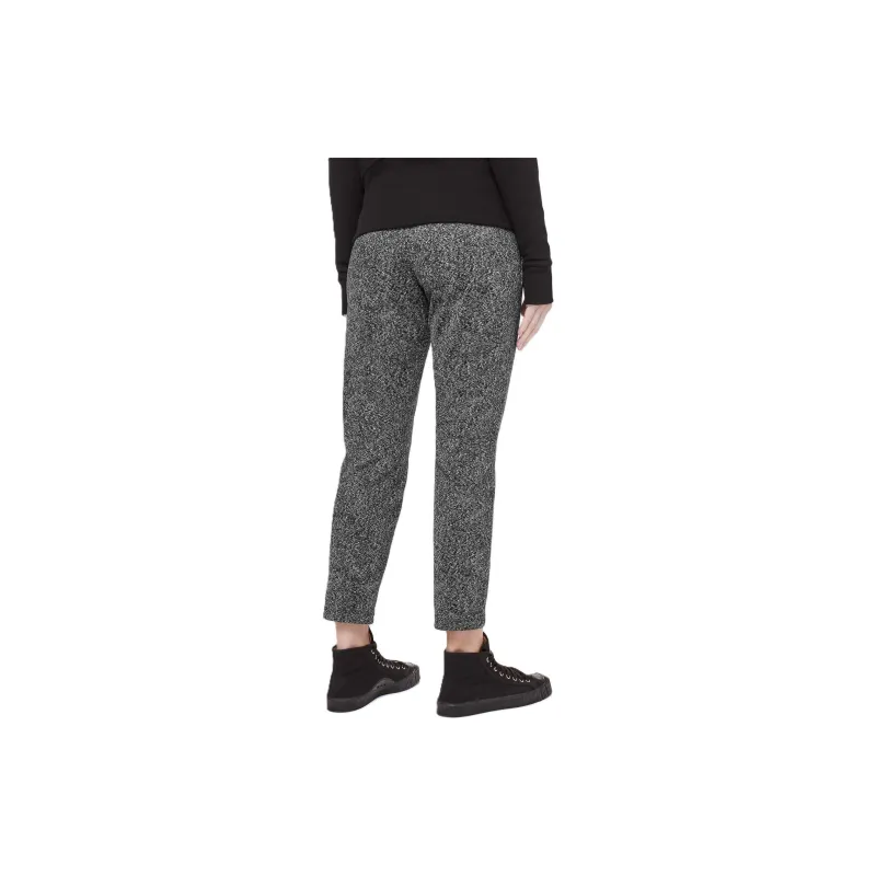Lululemon On The Fly Athletic Trousers Women's Black/White Jacquard-1
