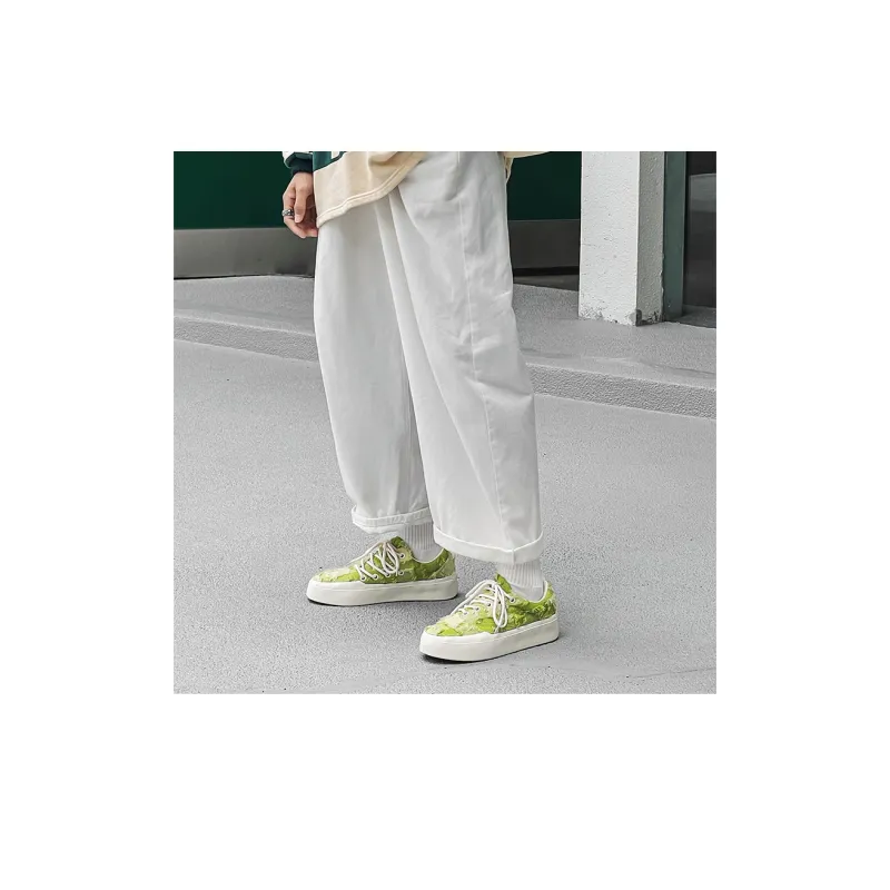 Grumpy Ram Slip Resistant, Abrasion Resistant, Lightweight, Breathable Low Top Skateboard Shoes Unisex-6
