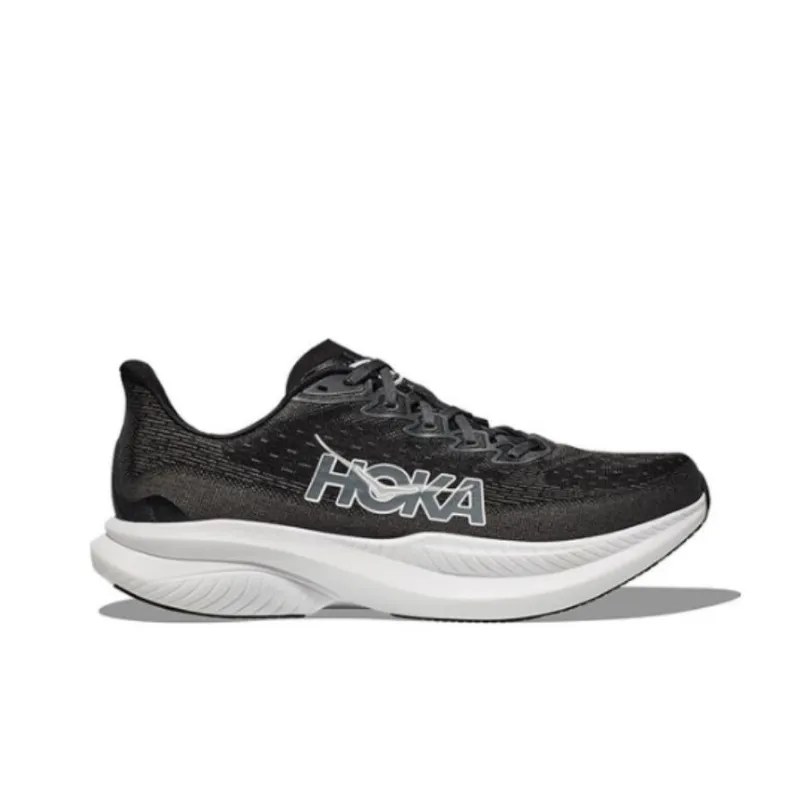 HOKA ONE ONE Mach 6 Wide 'Black White' Women's-7