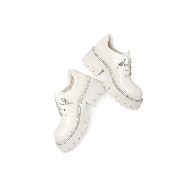 Hoov Loafers Women's Classic Black/Coconut Milk White-6