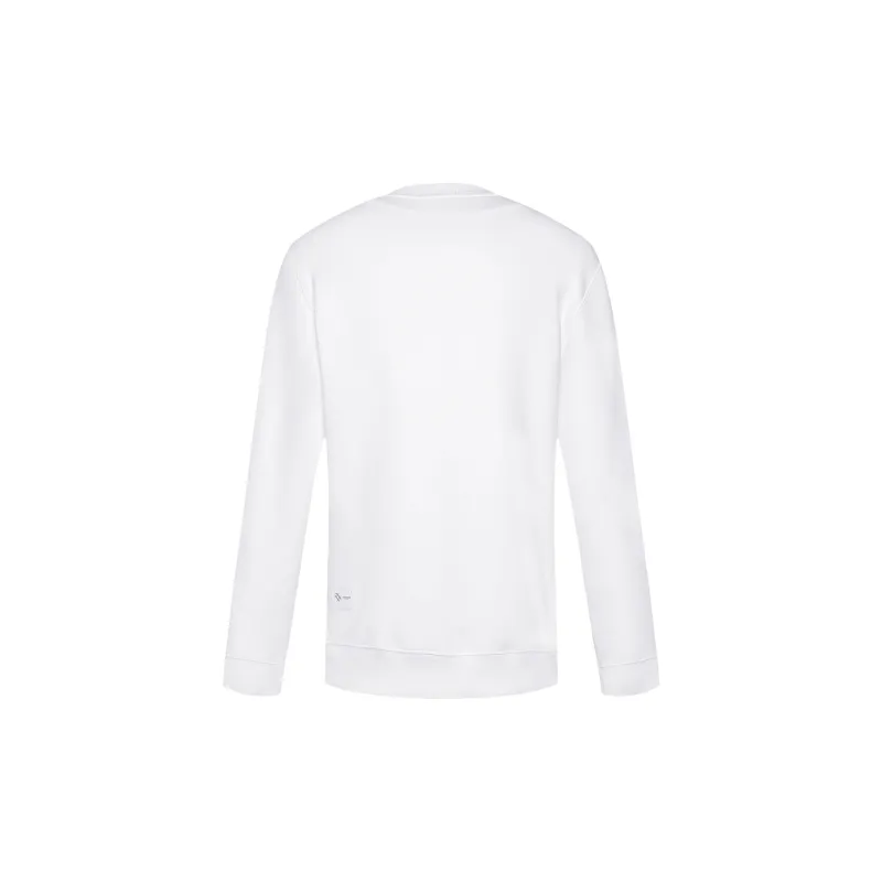 LESS IS MORE Sweatshirt Men's White-1