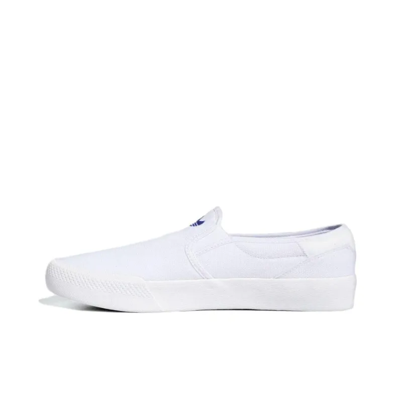 Adidas Shmoofoil Slip Cloud White Blue Bird-1