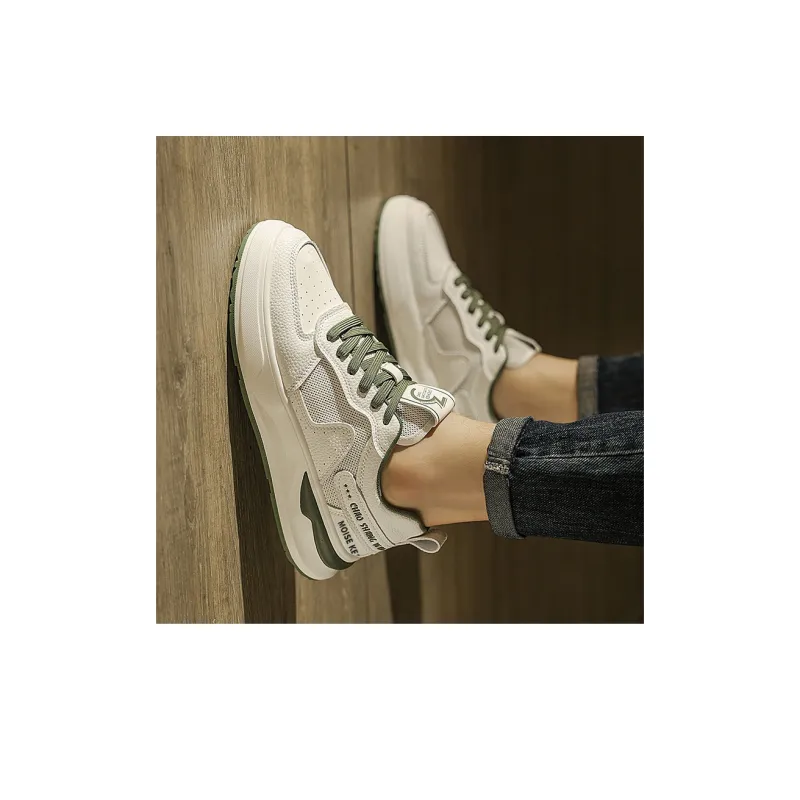 MOISE KEAN Breathable Low-Top Skateboard Shoes Men's-23