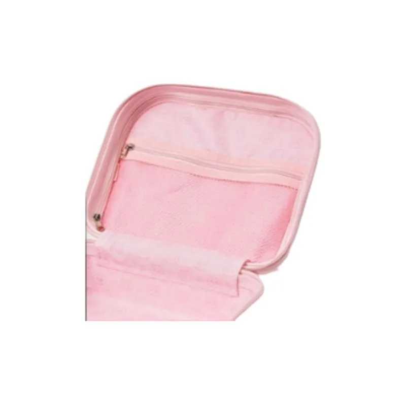 MINISO Polyester Valise Medium Size Unisex Pink/Blue/Yellow-3