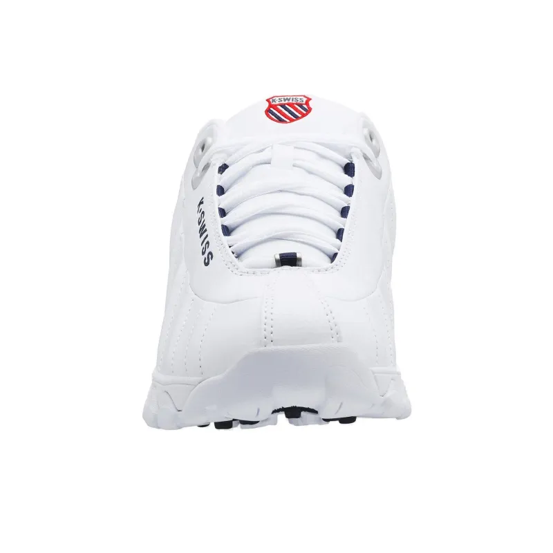 KSWISS ST329 Abrasion Resistant Low Top Tennis Shoes Men's White-5