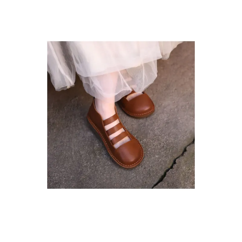 ARTMU Roman Sandals Flat Women's-8