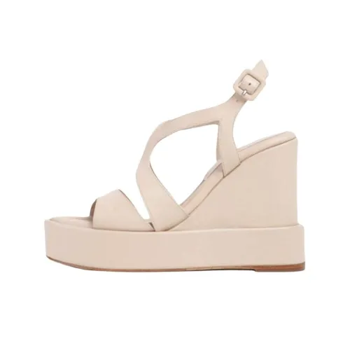 Paloma Barceló Strap Sandals 11.5cm Women's Ecru