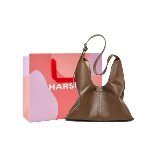 HARSON Synthetic Leather Handbag, Shoulder Bag Women's Cameo Brown