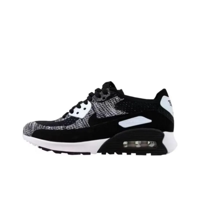Nike Air Max 90 Ultra 2.0 Flyknit Black/Black-White-Anthracite Women's-5