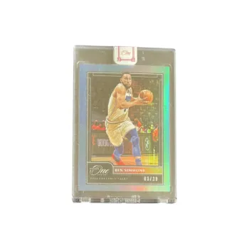 PANINI 2020 21 ONE 76 Persons Ben Simmons Blue Fold Blue Parallel Sealed Rookie Card Condition Passed Sports Cards 1 Pc