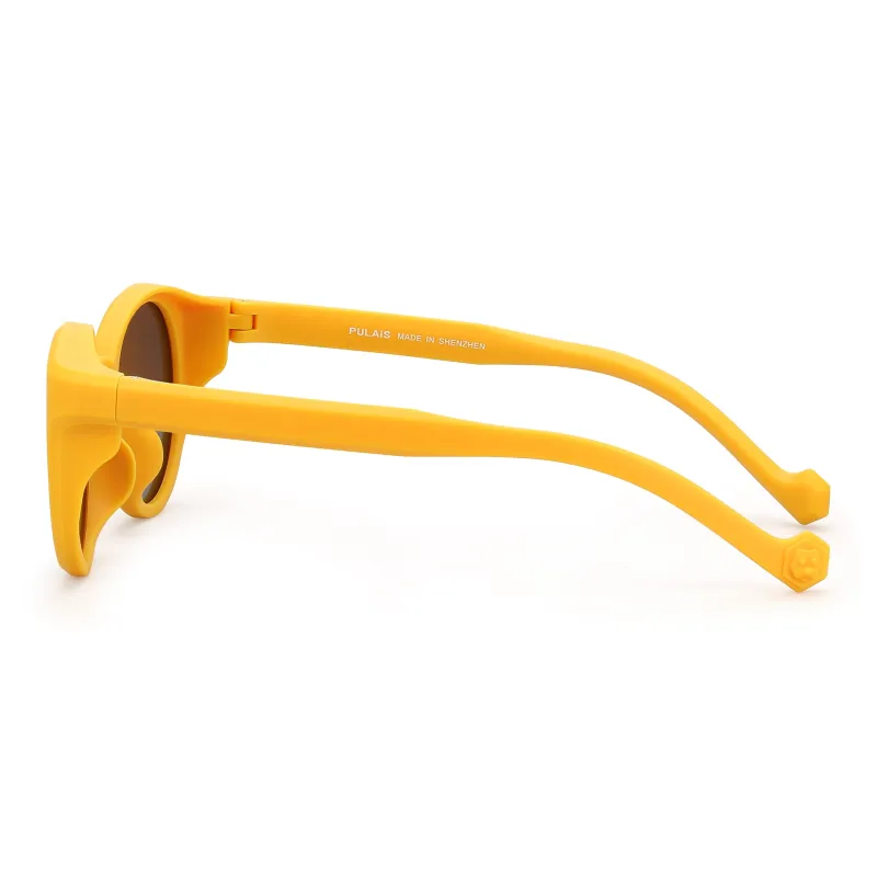 PULAIS TR/Memory Plastic Round Sunglasses Women's-15