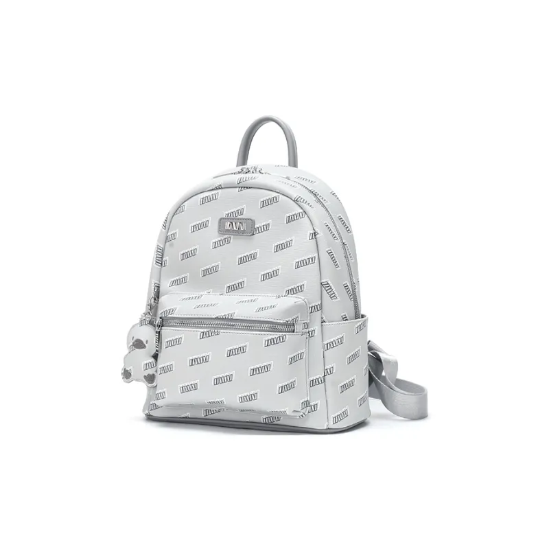SEPTWOLVES PVC Polyvinyl Chloride Backpack Regular Women's Gray-2
