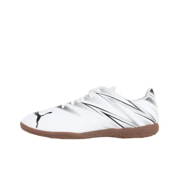 PUMA INDOOR Anti Slip Wear Resistant Soccer Shoes Men's White Black