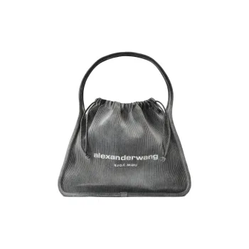 Alexander Wang Large Ryan Ribbed Knit Tote Bag