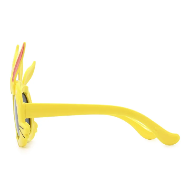 Pair Ponyo Irregular Shape Sunglasses Kids' Yellow-2