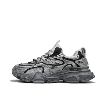 BUFFALO BOUND Anti Slip Wear Resistant Low Top Chunky Sneakers Men's