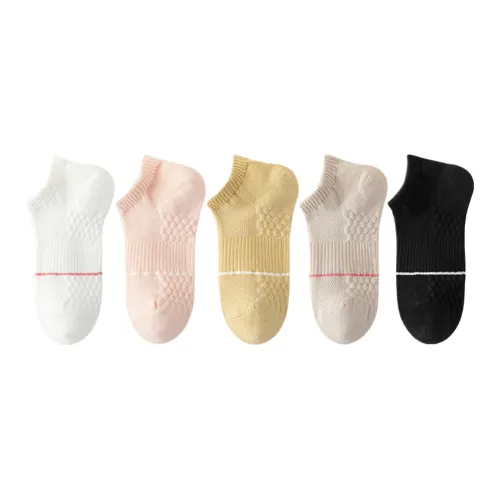 Lan Miao Ankle Socks Women's 5 Pack