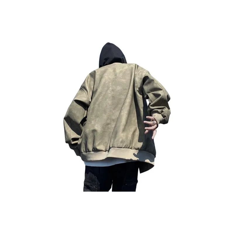 FOR FEAR THAT Leather Jacket Unisex-8