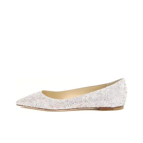 Jimmy Choo ROMY Flat Casual Single Shoes Women's Purple