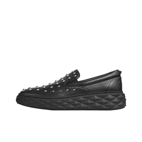 Jimmy Choo Diamond Skateboard Shoes Men's Black