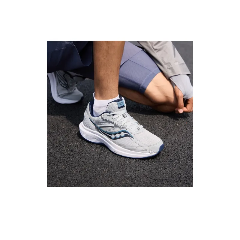 Saucony Low Top Entry Level Everyday Running Shoes Men's Gray Blue-6