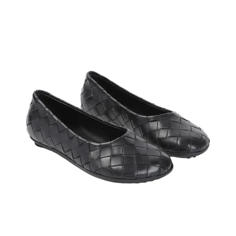 Bottega Veneta Intrecciato Slip On Ballerinas Women's-3