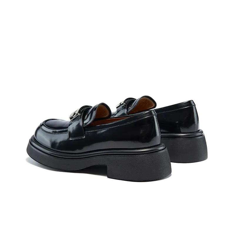 ST&SAT Loafers Women's Black/Bronze Black-2
