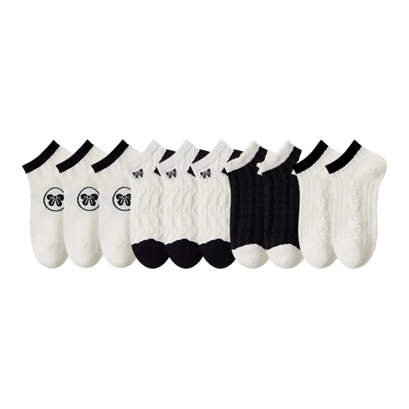 Lan Miao Ankle Socks Women's 10 Pack-9