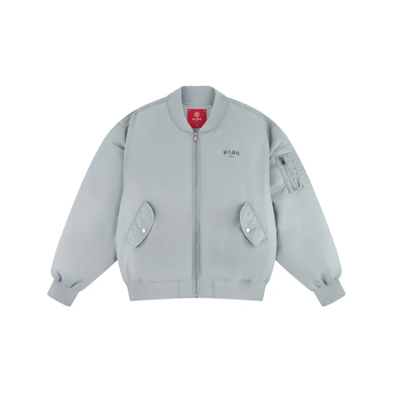 OCCUPY Basic Logo Series Puffer Jacket Unisex-5