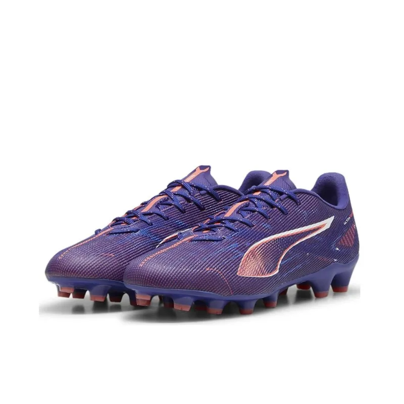 PUMA Ultra 5 Collection Soccer Shoes Men Low Top Amethyst Color-2