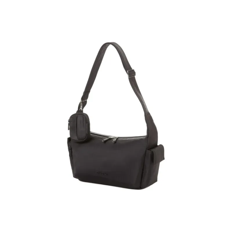 SAMSONITE Nylon Blend Polyester Crossbody Bag Shoulder Bag Women's Black-1