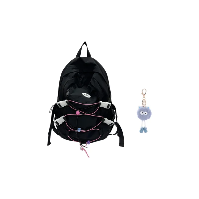 KAMLUI Nylon Fabric Backpacks Backpack Regular Unisex Multicolor-8