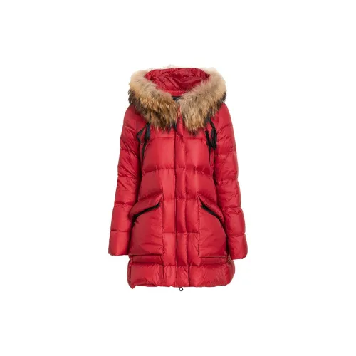 LIZZY Down Jackets Women's Maroon