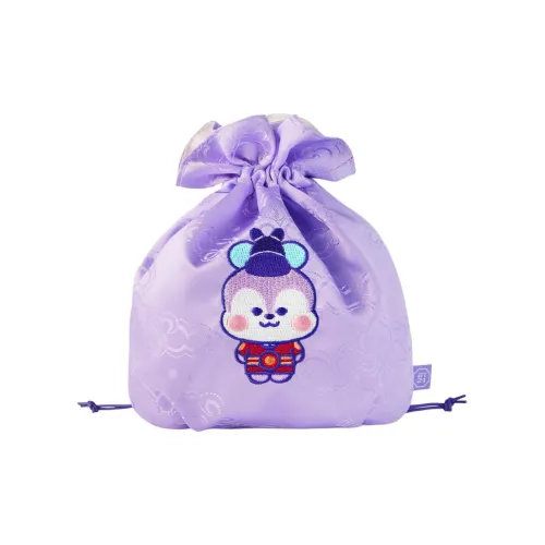 LINE FRIENDS Storage Bags Purple