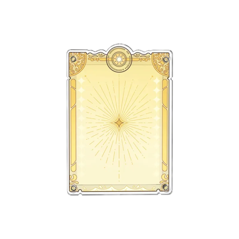LIGHT YOUR BRICKS Le Yi Bao Compatible Guomei Anime Card Card Character Stand Acrylic Frame Protector Model Accessories-12