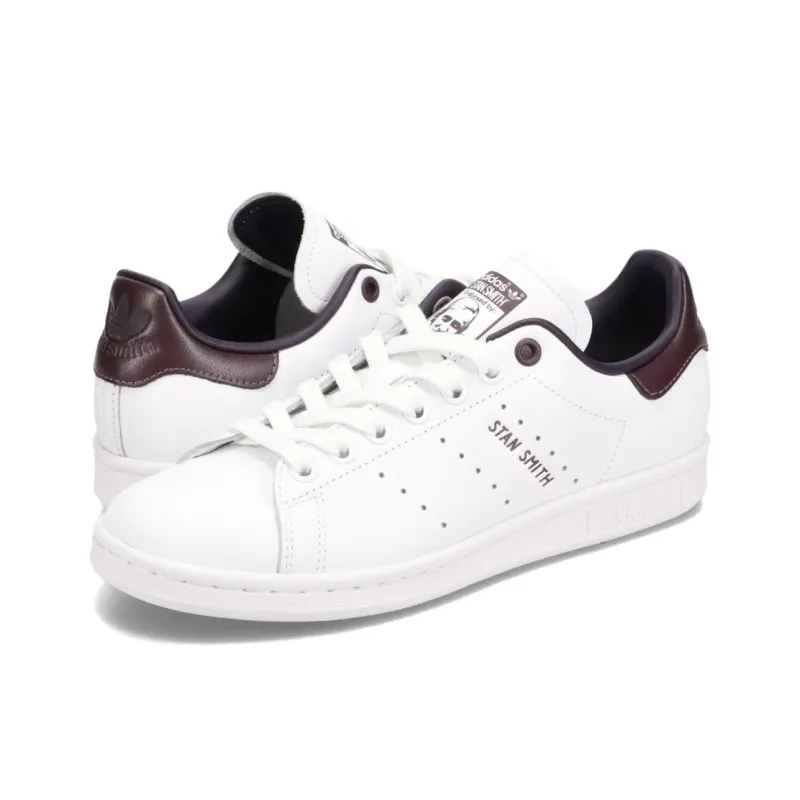 Adidas Stan Smith 'White Burgundy' Women's-2