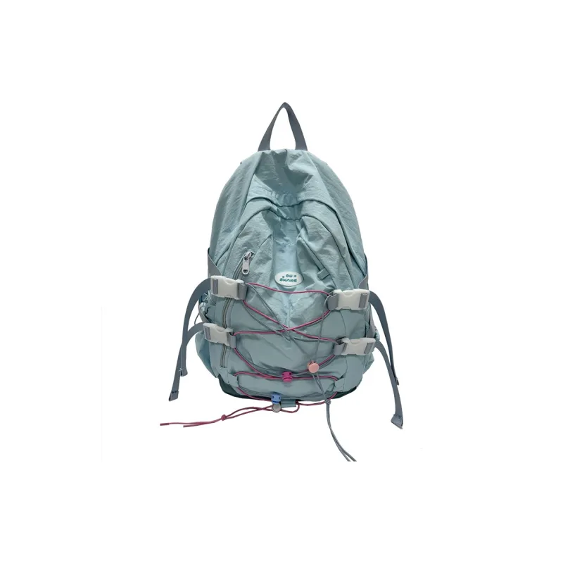 KAMLUI Nylon Fabric Backpacks Backpack Regular Unisex Multicolor-14