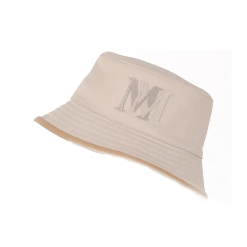 MaxMara Cotton Bucket Hats Men's Brown-0