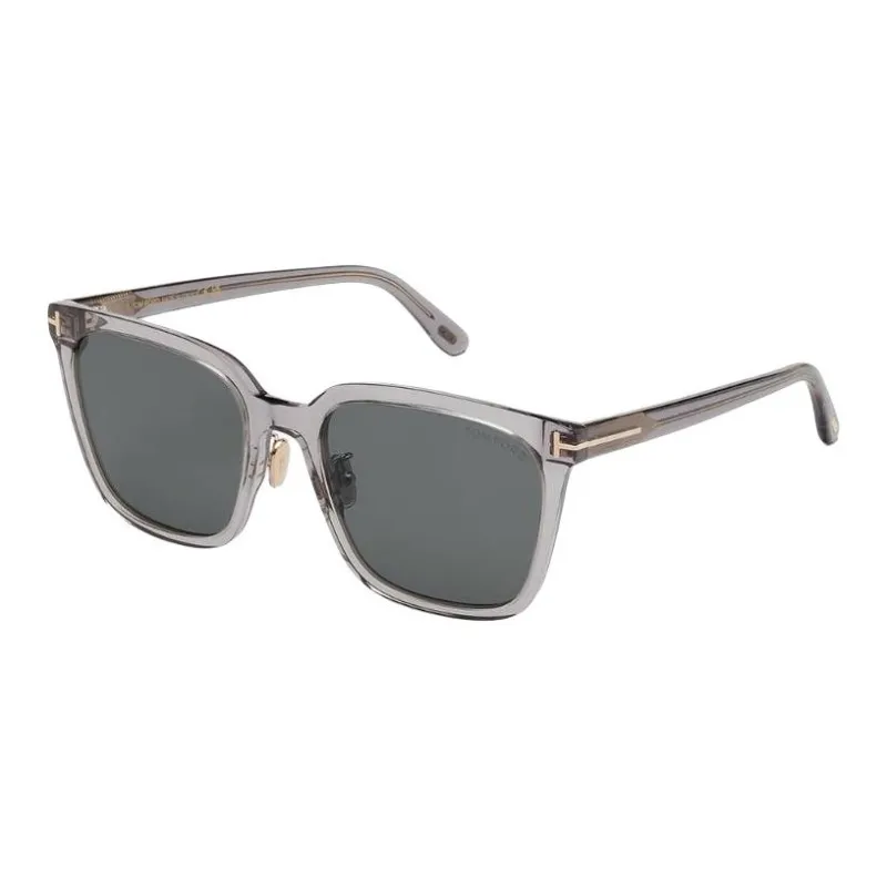 TOM FORD Irregular Shape Sunglasses Unisex Gray-0
