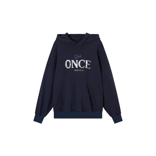 Ouyang Sweatshirts Women's Navy Blue