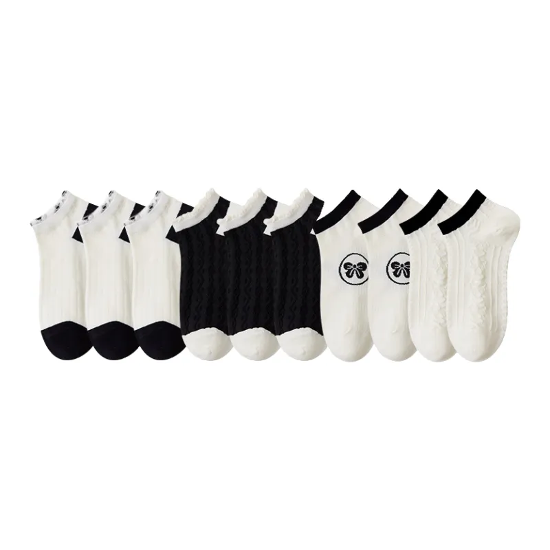 Lan Miao Ankle Socks Women's 10 Pack-13